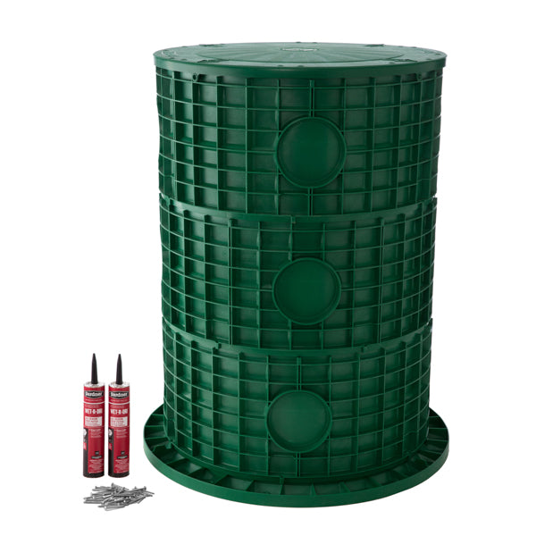 24" x 38" Septic Tank Riser Kit