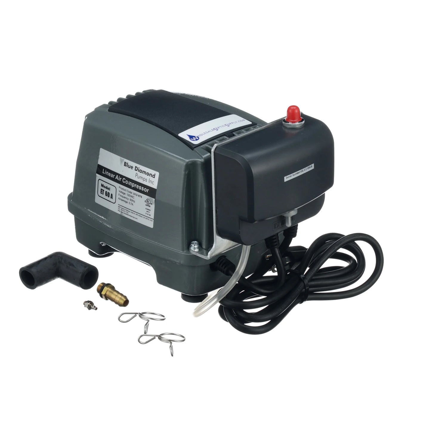 Blue Diamond ET60A Septic Air Pump