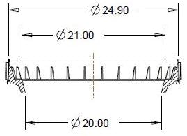 24" x 17" Septic Tank Riser Kit