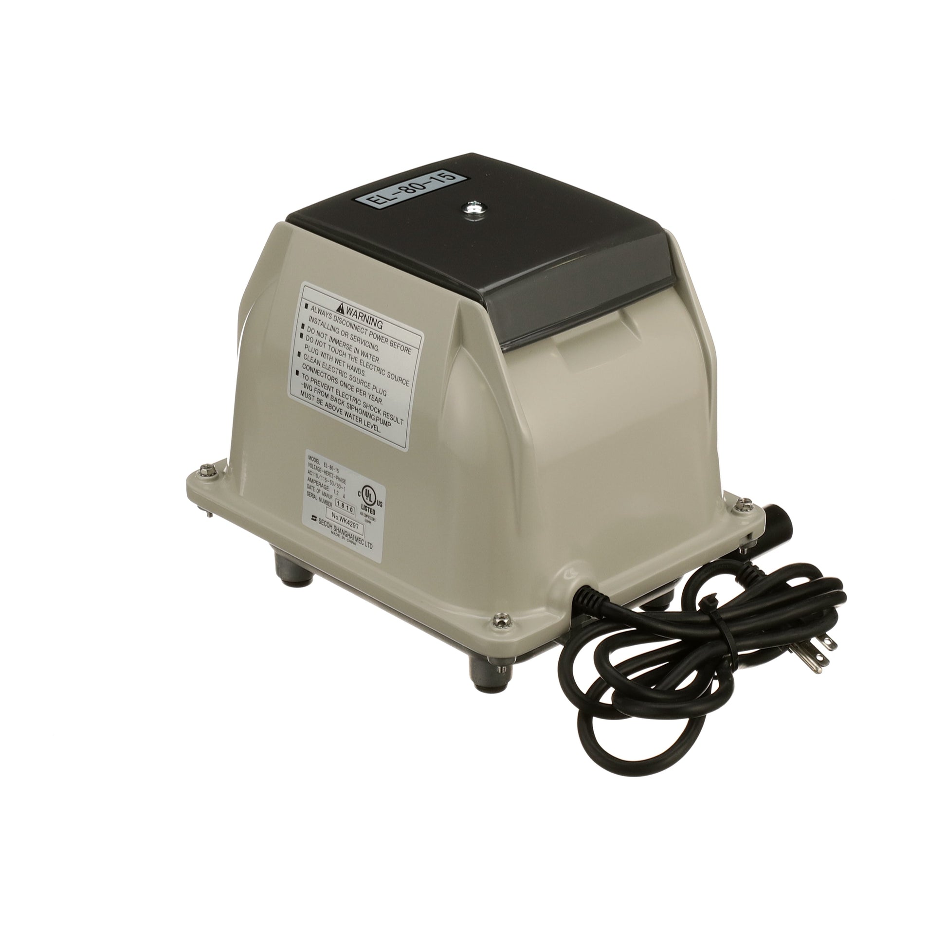 Secoh EL-80-15 Septic Air Pump